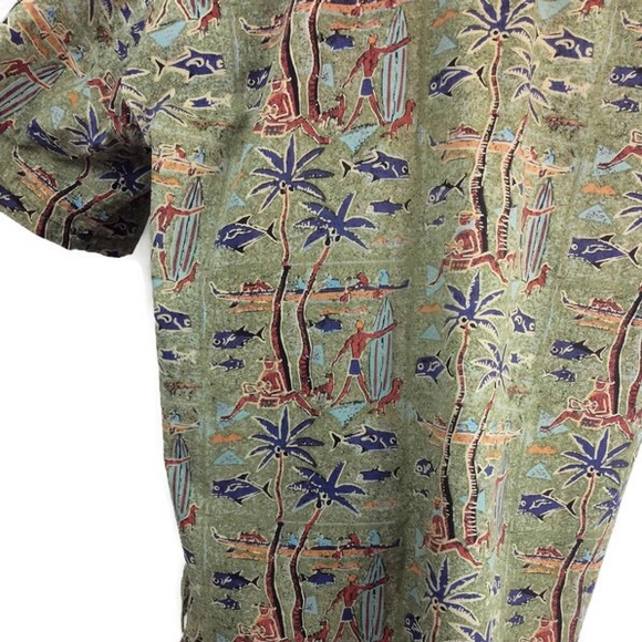 Kahala Hawaiian Shirt Surfer Print Avi Collection - Picture 3 of 5